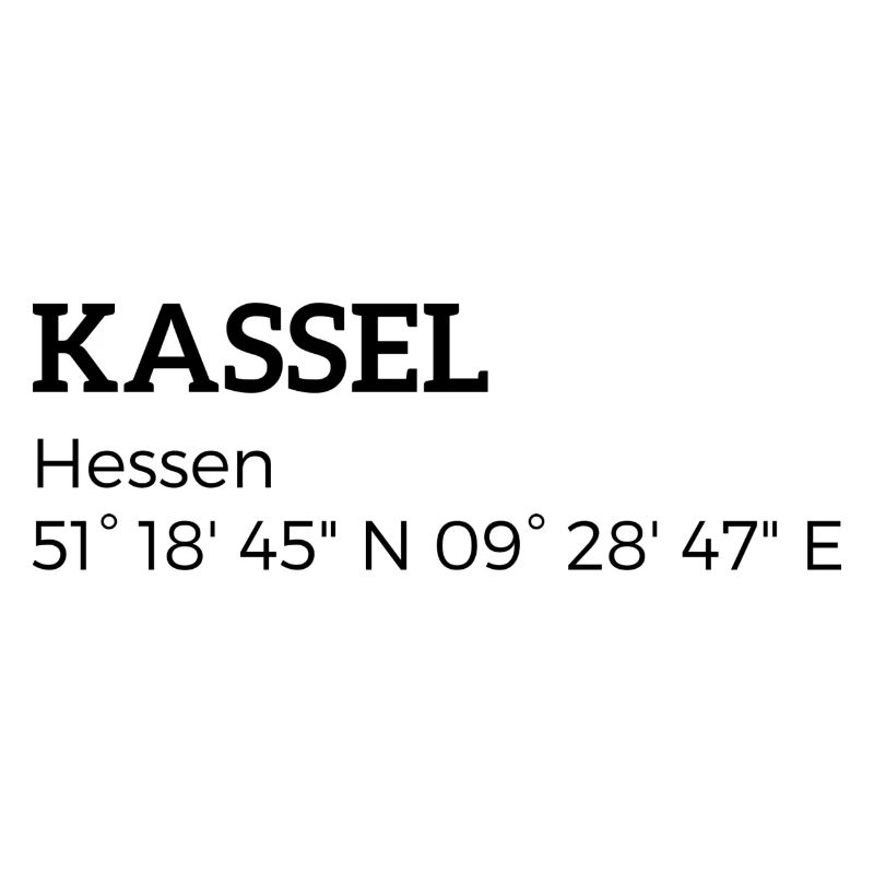 Kassel Hesse coordinates