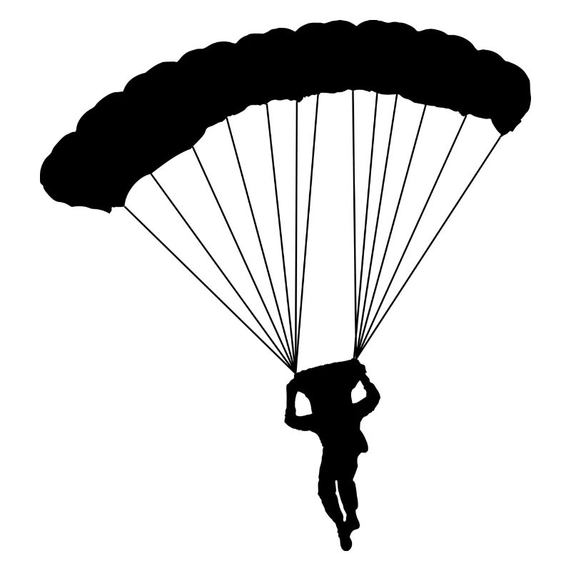 parachute skydiving parachuting skydiver