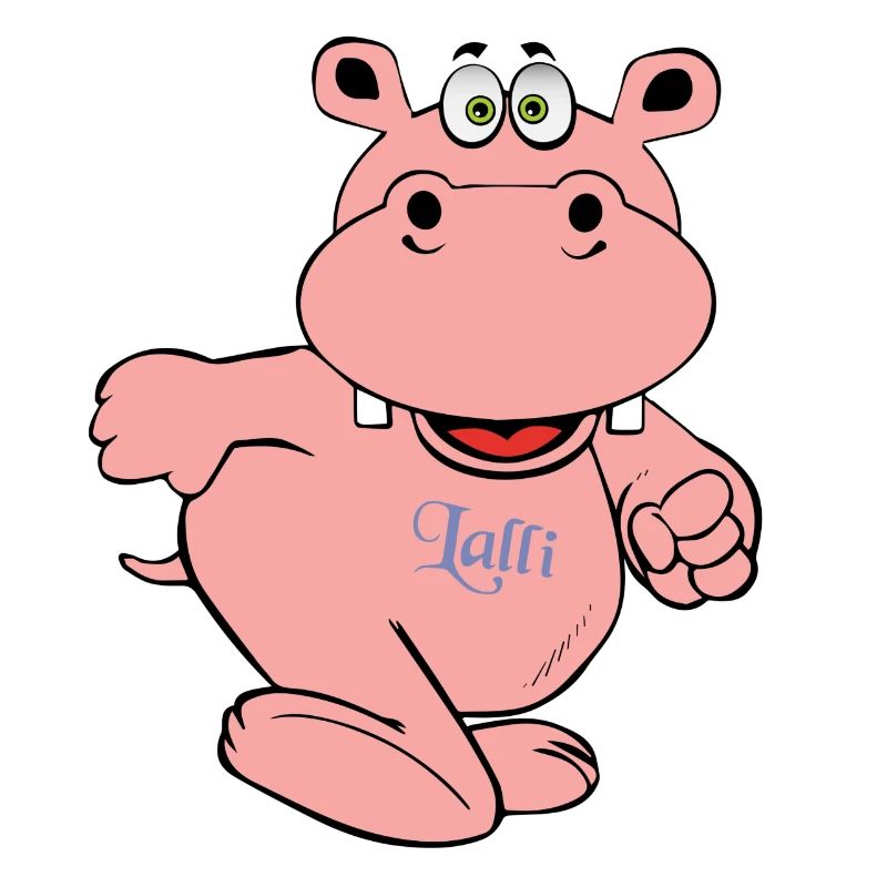 nilpferd hippo mädchen kinder baby geschenk tier