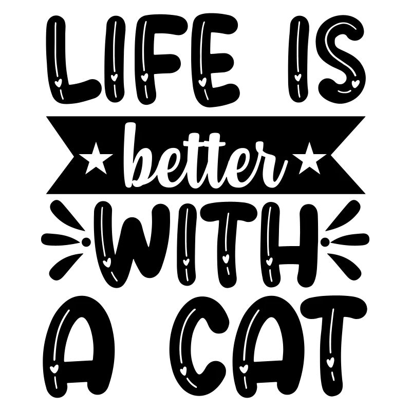 life is better with a cat