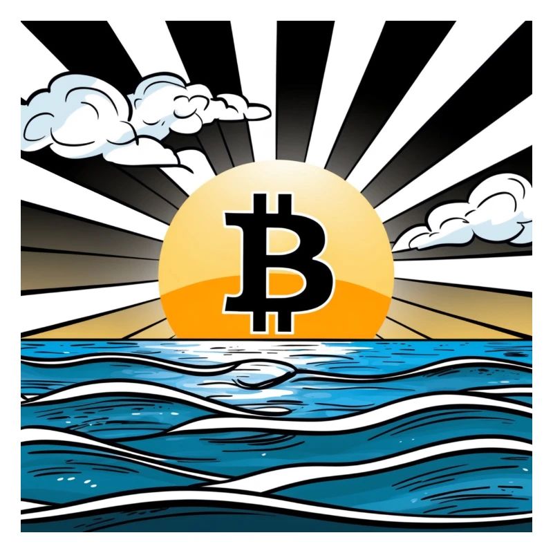 Bitcoin Sunset