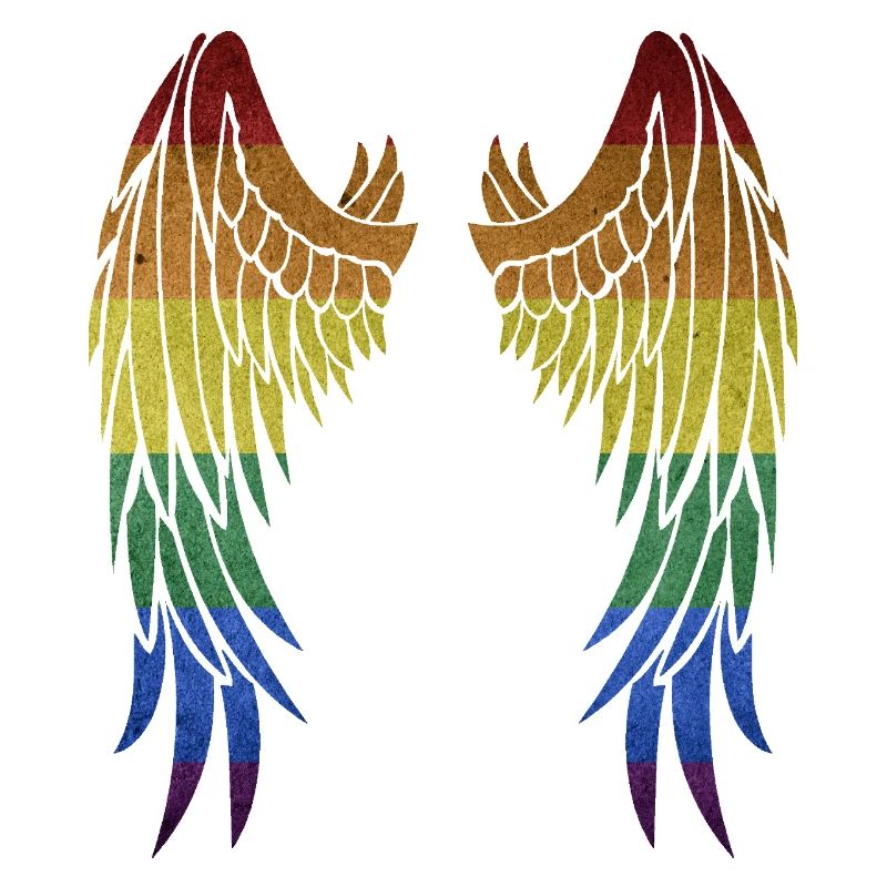 Engel Pride Regenbogen