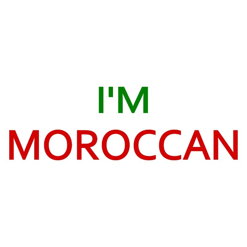 I'm moroccan