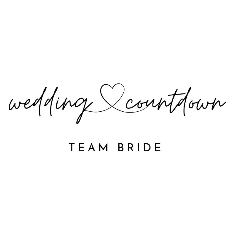 Wedding Countdown Bride Design