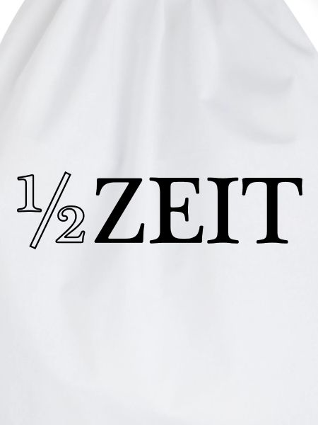 Halbzeit 1/2 Zeit