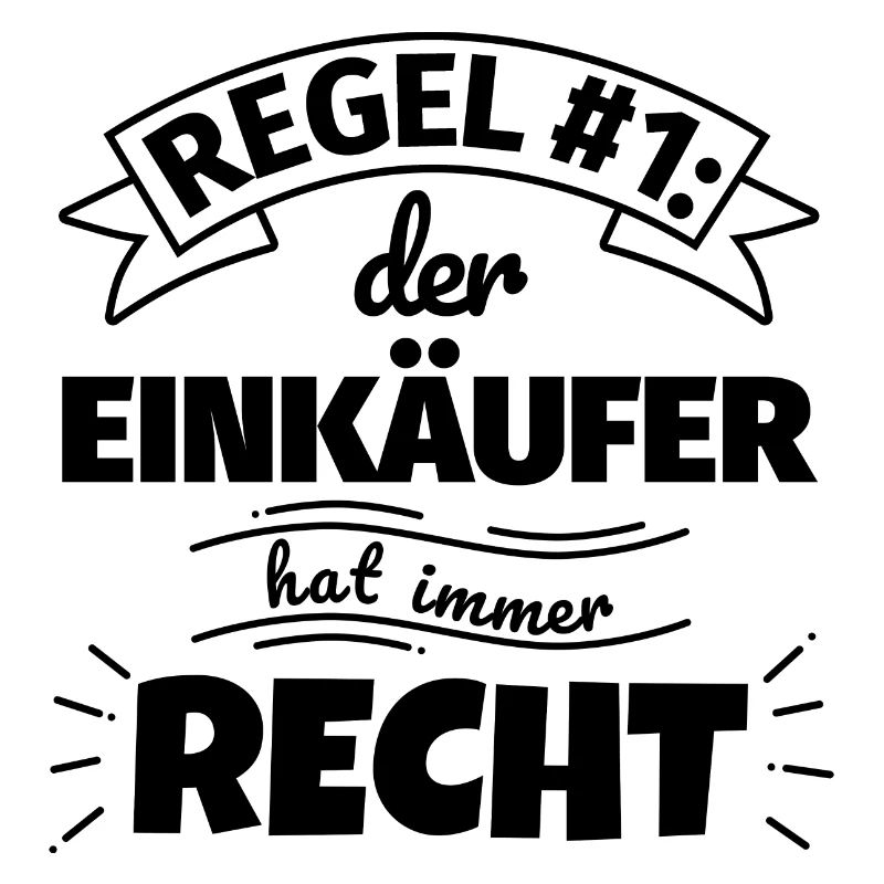 Einkäufer Geschenke – Hat immer Recht