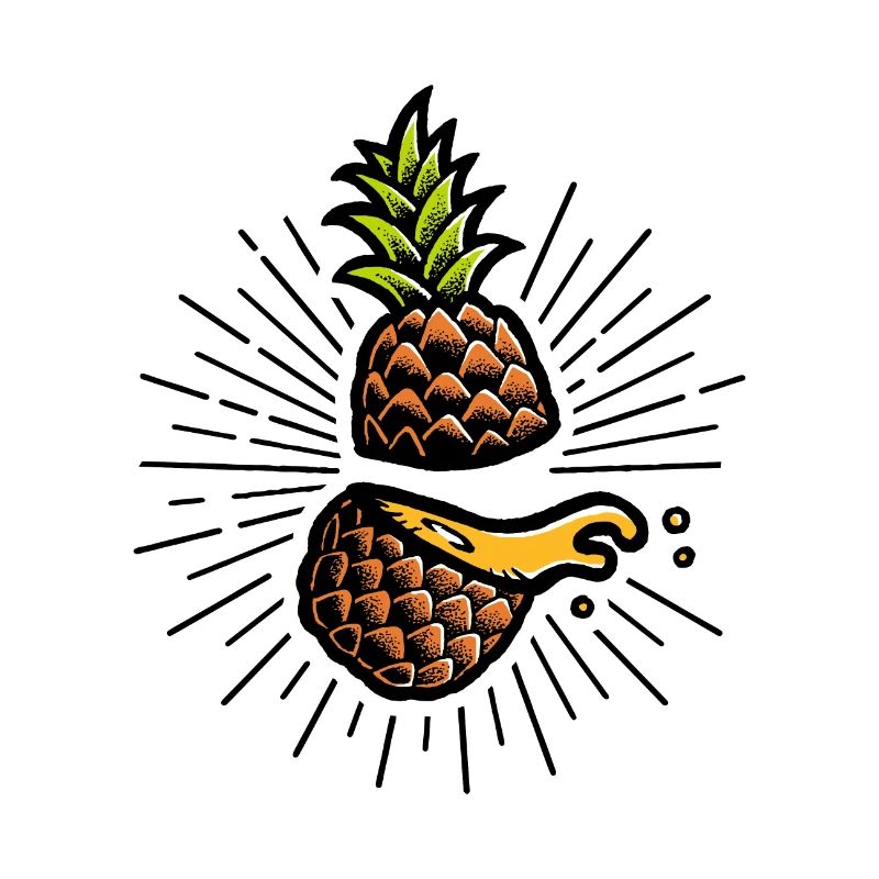 Pineapple (light background)