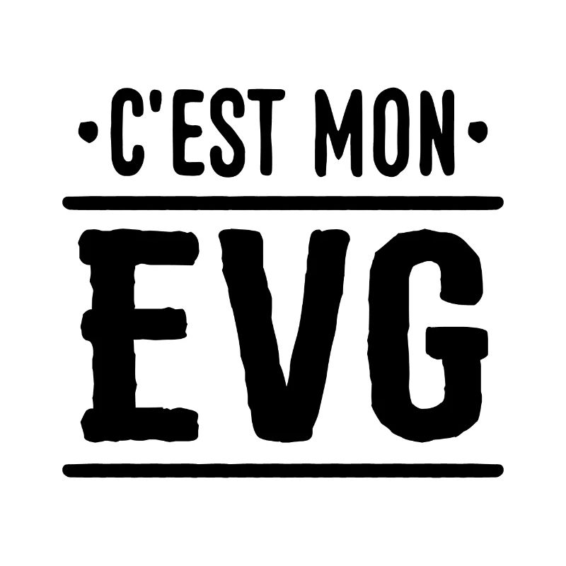 C'est mon evg mariage