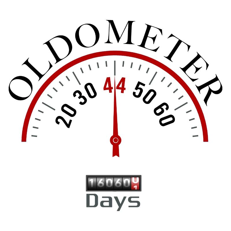 Oldometer 44th birthday
