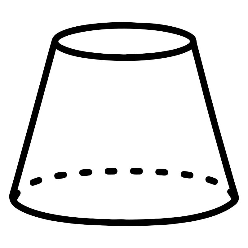 Forme mathématique de Frustum
