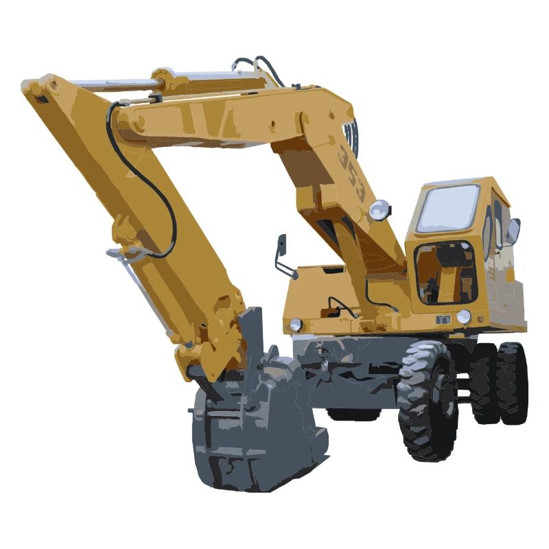 Old excavator
