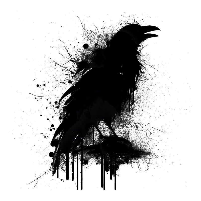 Raven Black Splash