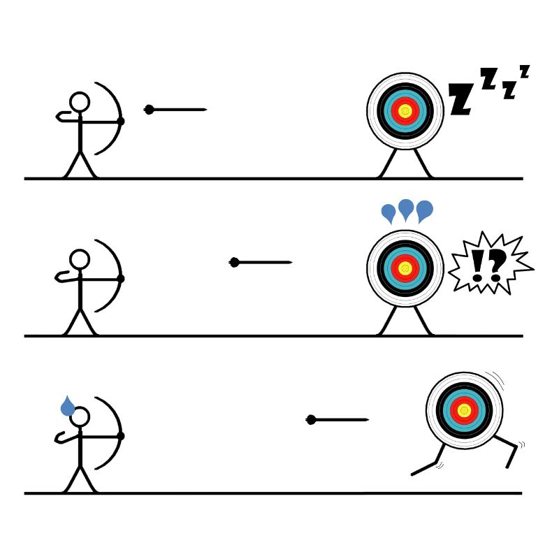 Archery Running target