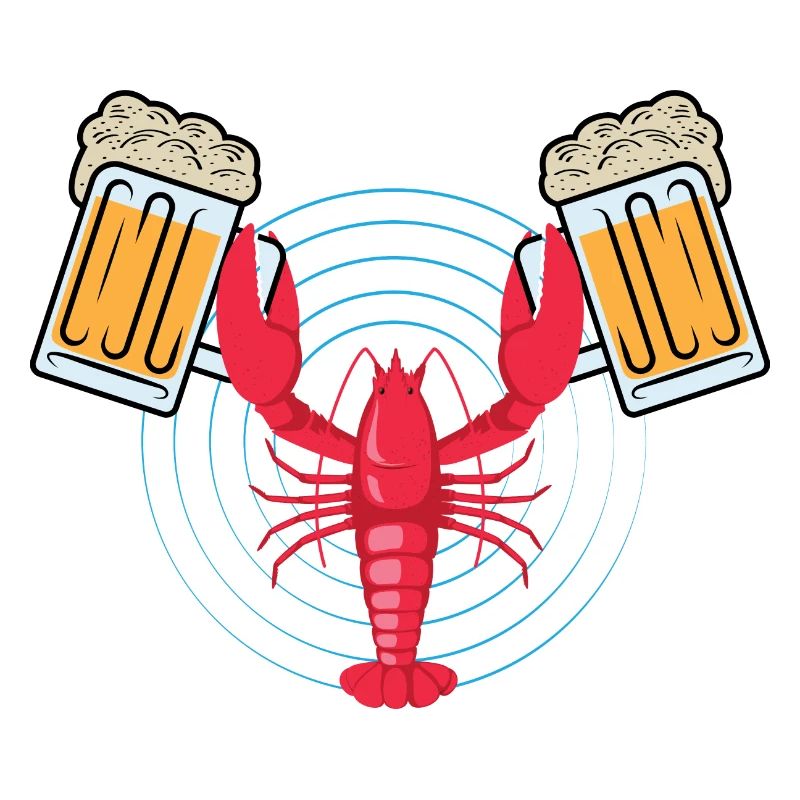 Hummerbier Starker Trinker Gift