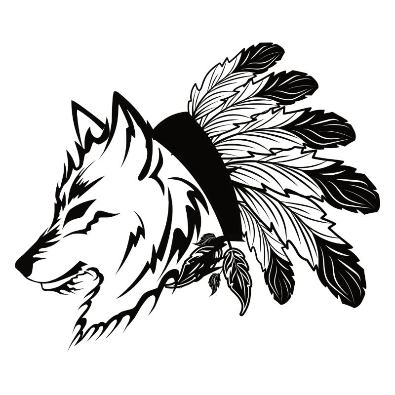 Wolf Chieftain's Head