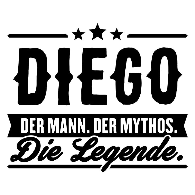 Man Myth Legend Diego