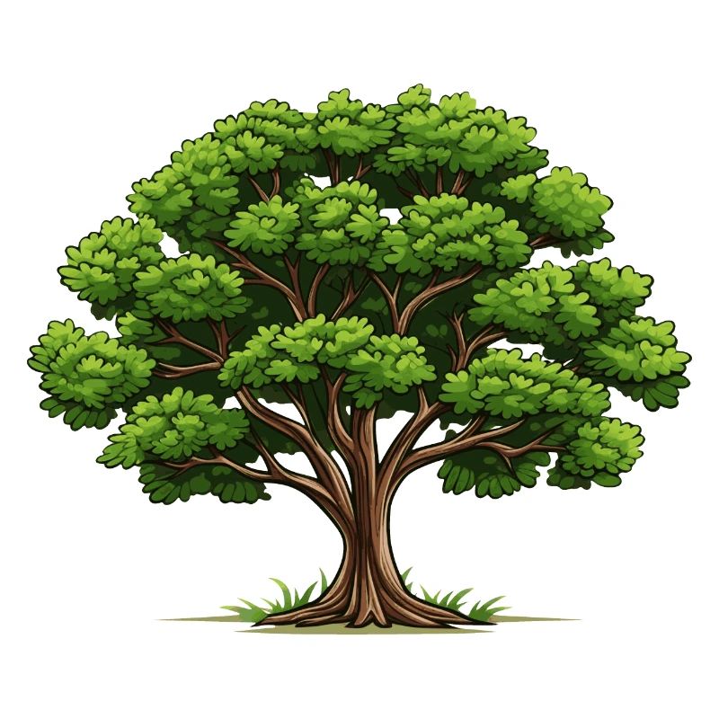 Deciduous tree - nature conservation