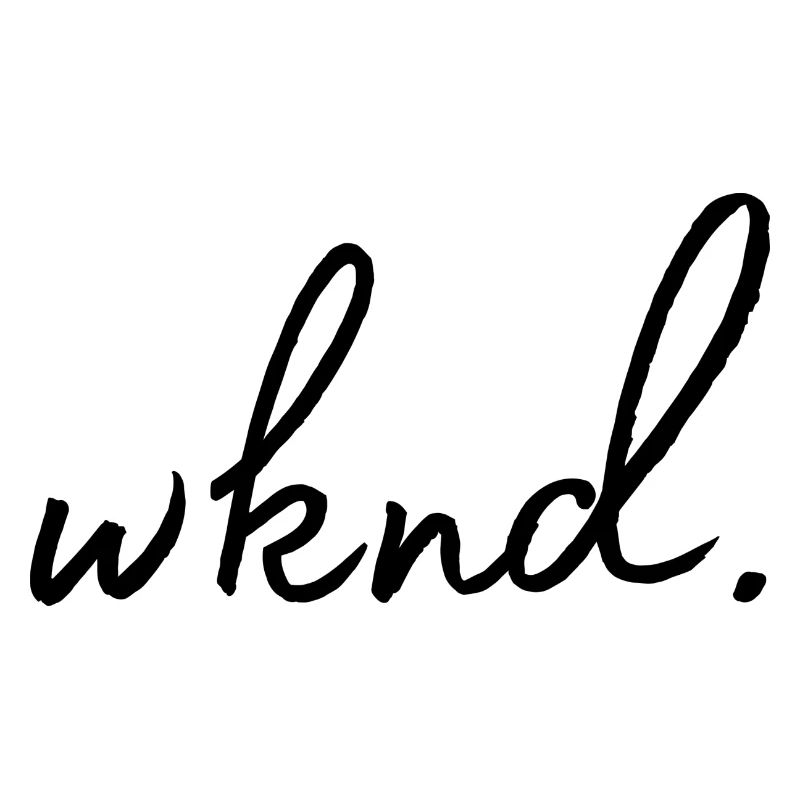 wknd. weekend. Weekend