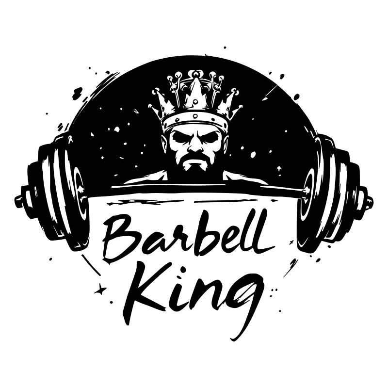 Barbell King Drawn
