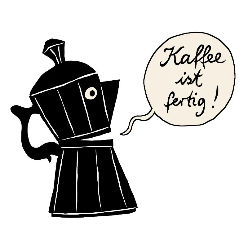 Coffee ready (contour)