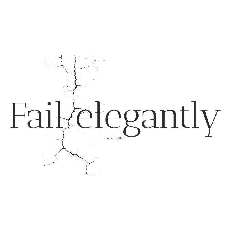 Fail with style – minimal and sharp irony