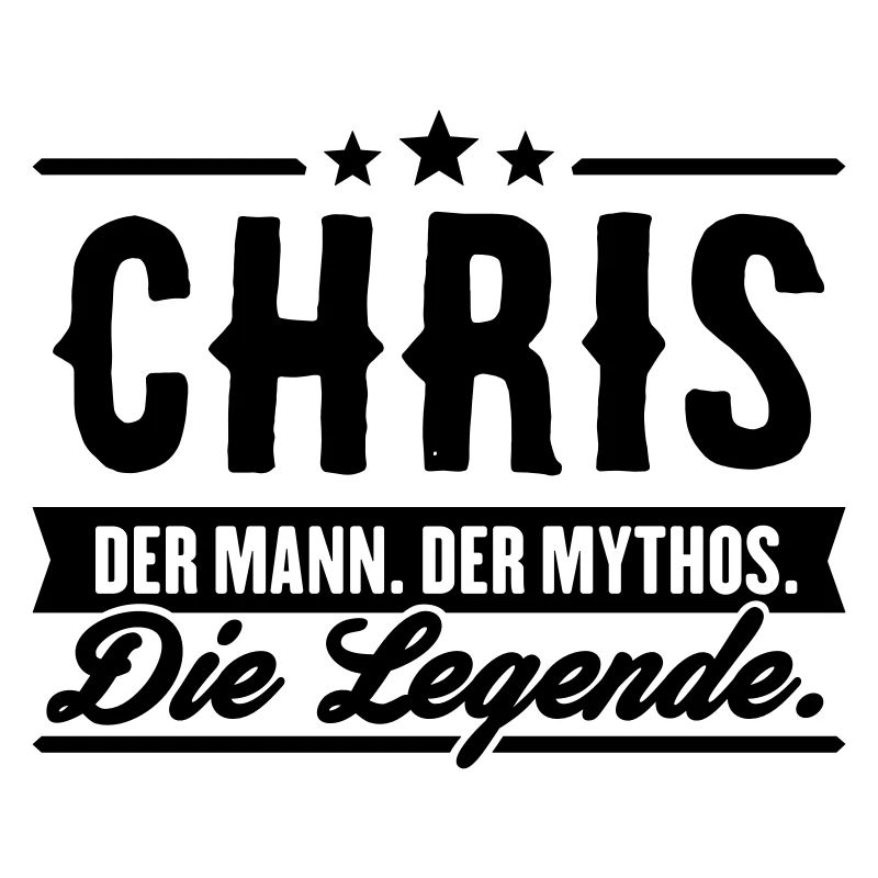Man Myth Legend Chris