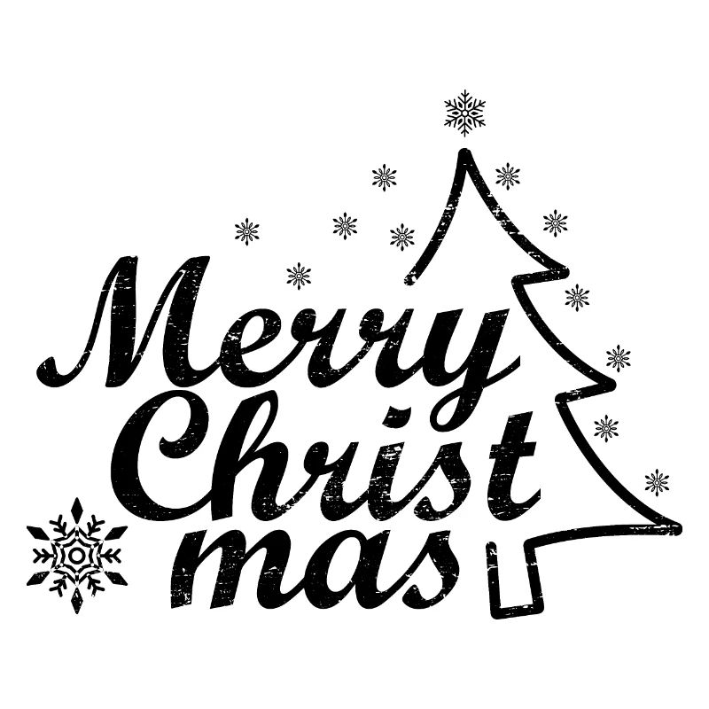 Classic Merry Christmas Design