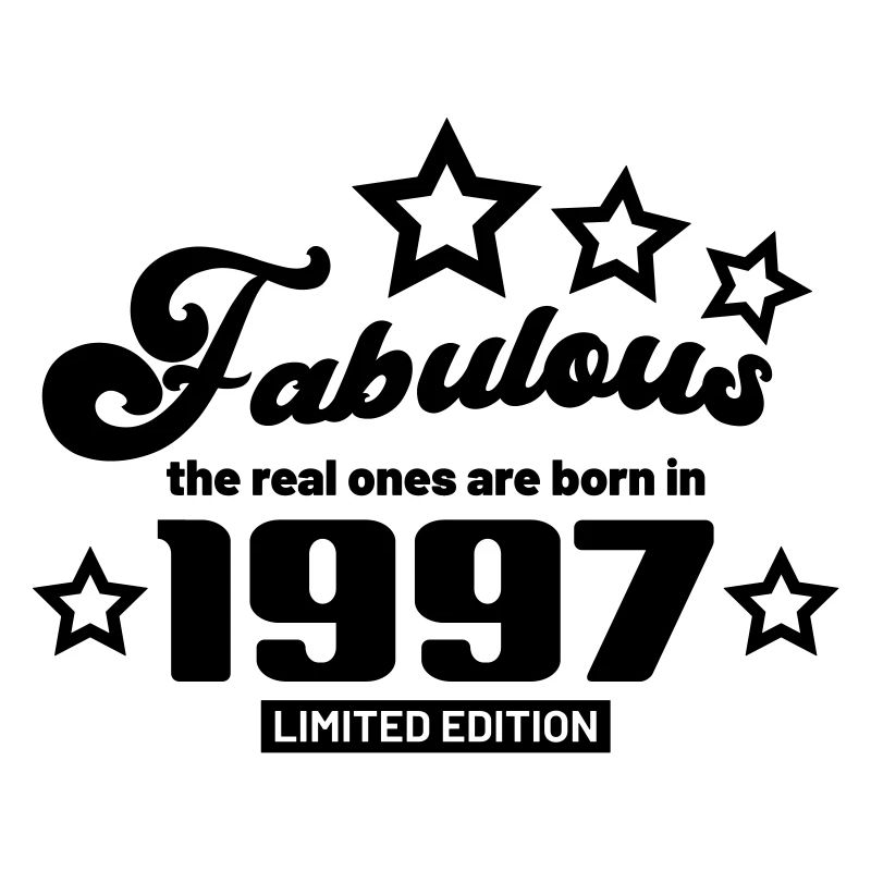 fabelhaft, die echten werden 1997 geboren