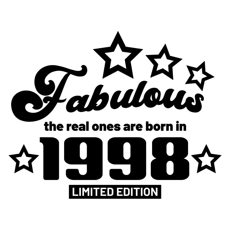 fabelhaft, die echten werden 1998 geboren