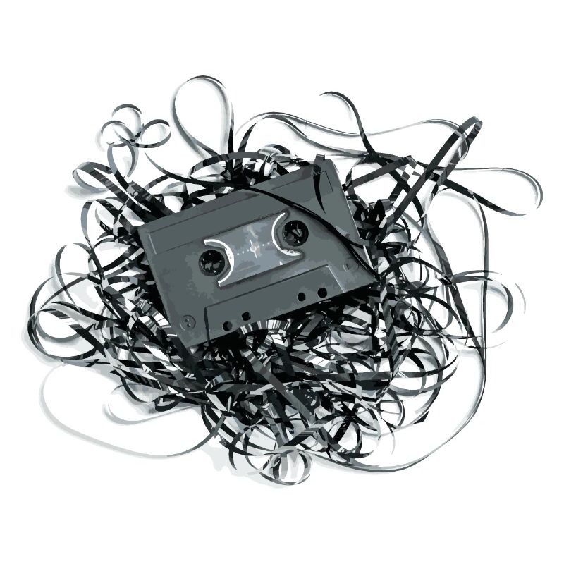 Cassette Retro Oldschool 80s Memory Gift