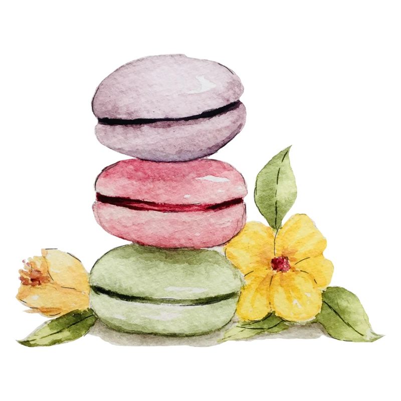 Süße Macarons - Backliebe