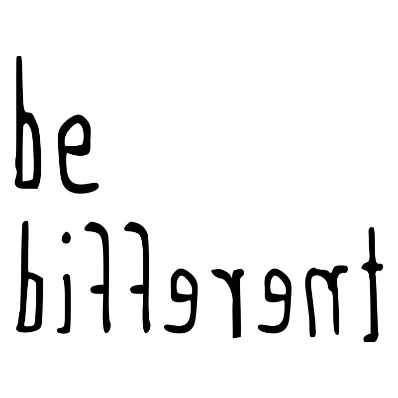 Be different - be different