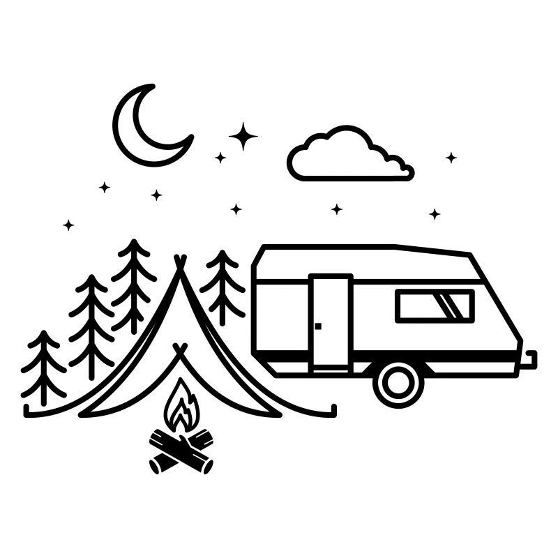 Camping Szene
