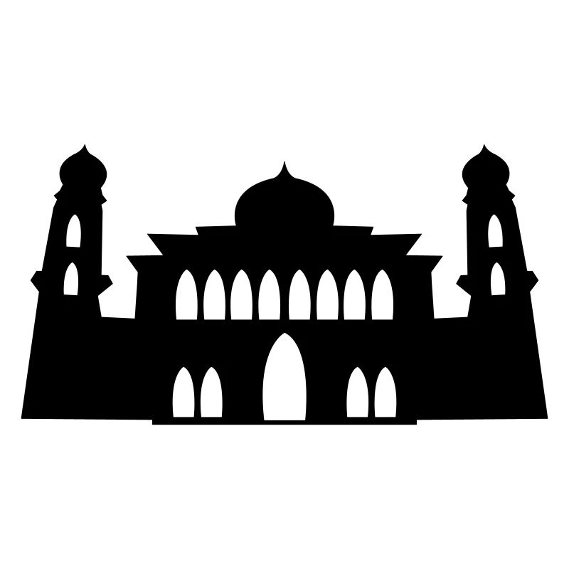 mosque silhouette