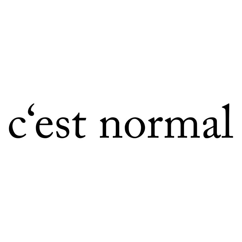 c'est normal