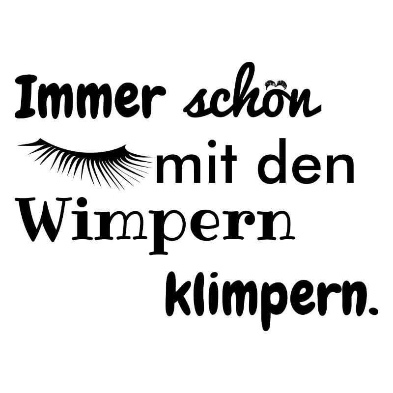 wimpern klimpern