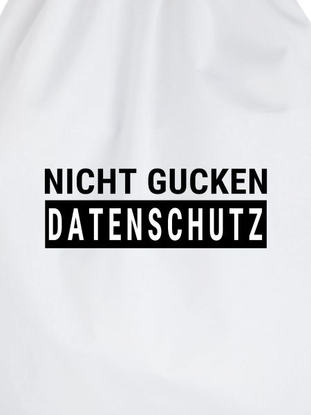 NICHT GUCKEN - DATENSCHUTZ