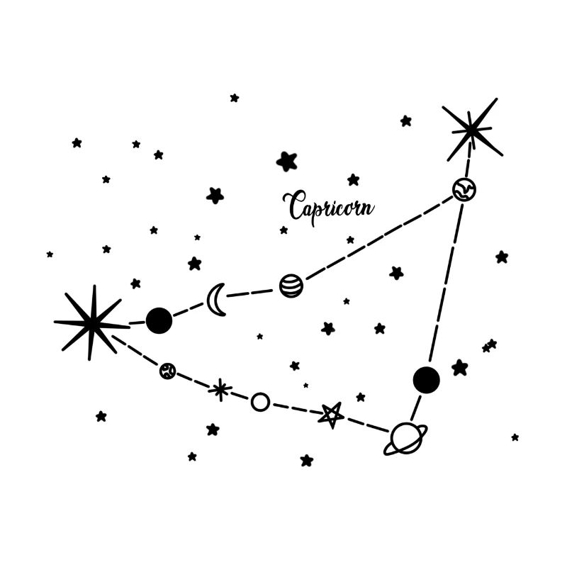 Steinbock, Capricorn, Sternzeichen, Himmel