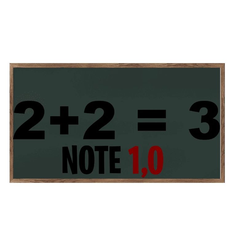 2+2 = 3