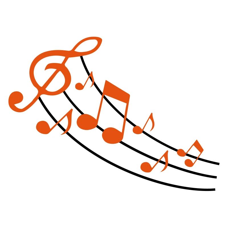 music notes design