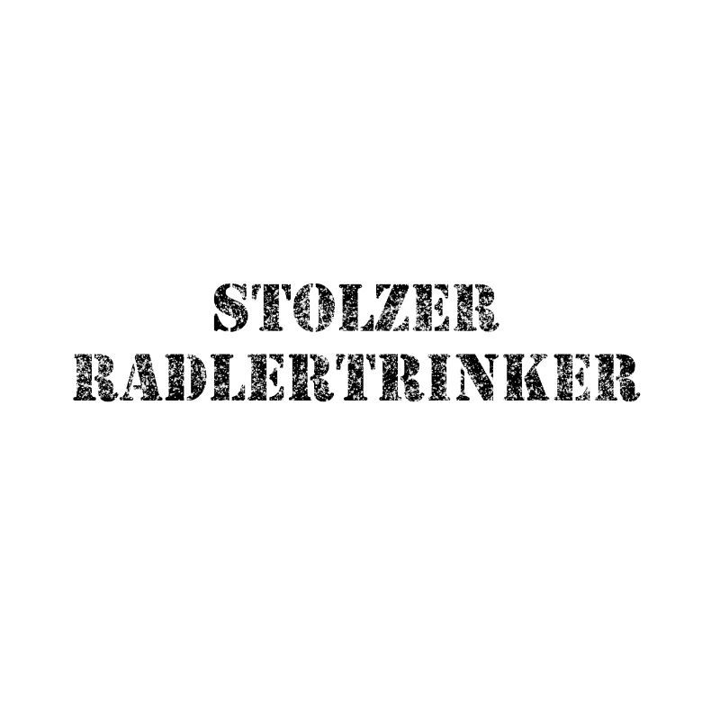 Stolzer Radlertrinker