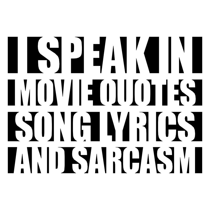 speak lyrics and sarcasm
