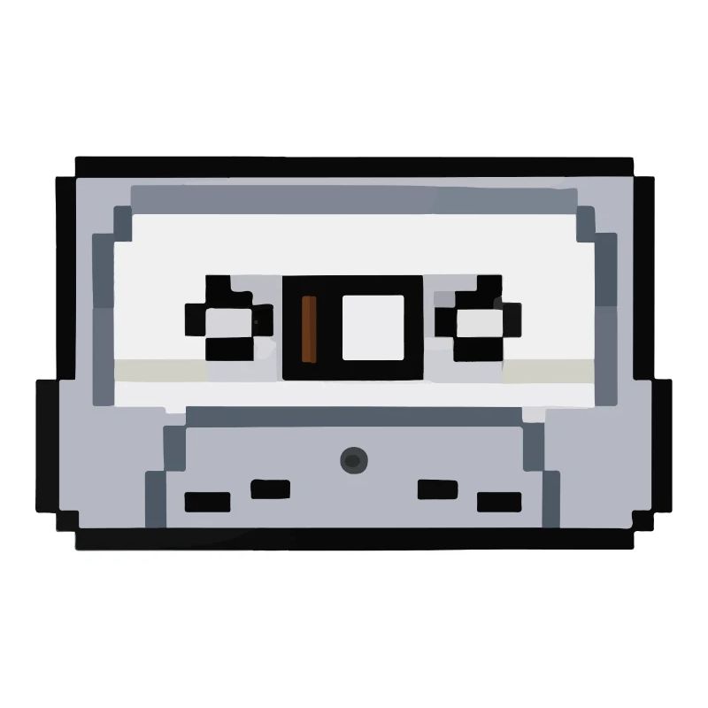 Cassette Idée cadeau rétro pixélisée