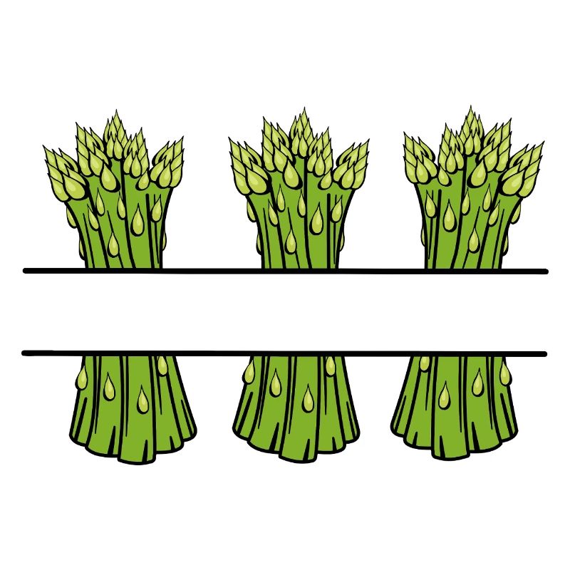 Asparagus three bundles banner