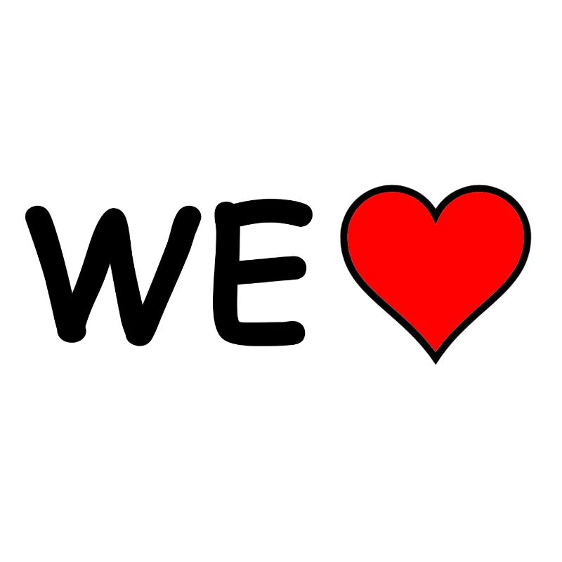 We Love (Comic Sans)