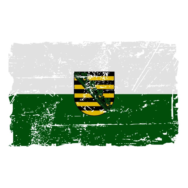 Drapeau de la Saxe - drapeau