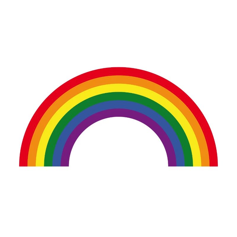 Rainbow / Regenbogen / Arc-En-Ciel (6er)