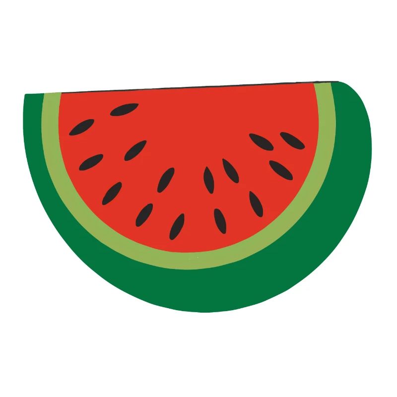 Wassermelone Illustration Geschenkidee
