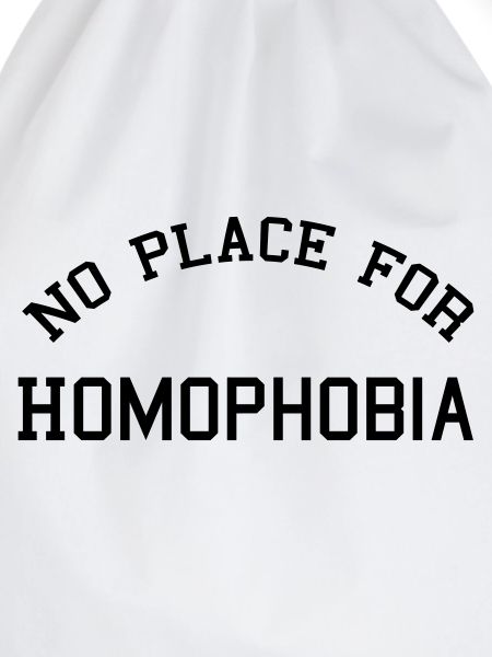 No place for homophobia