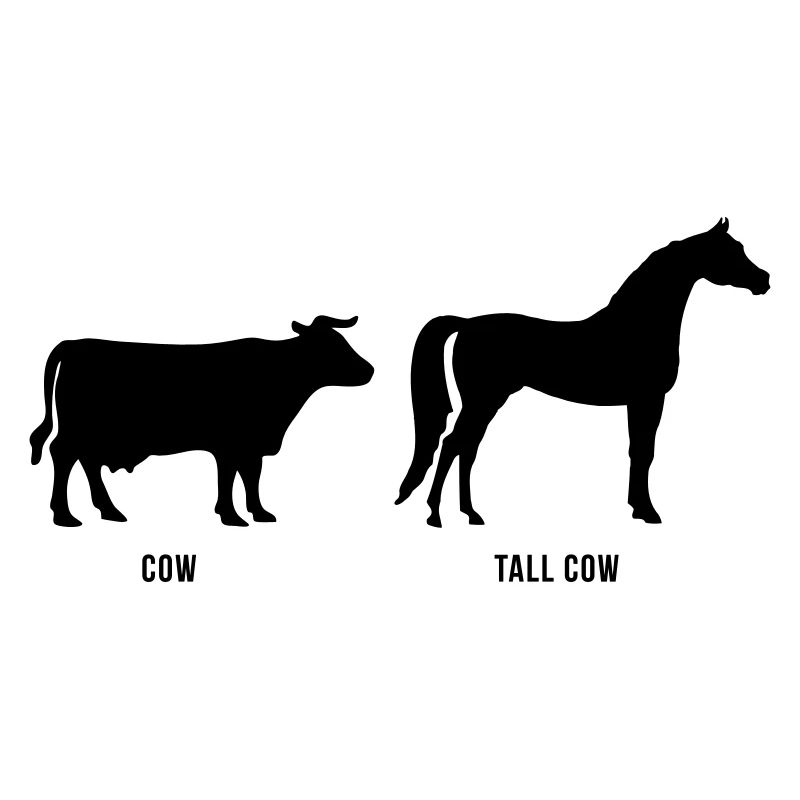 Cow vs Tall Cow